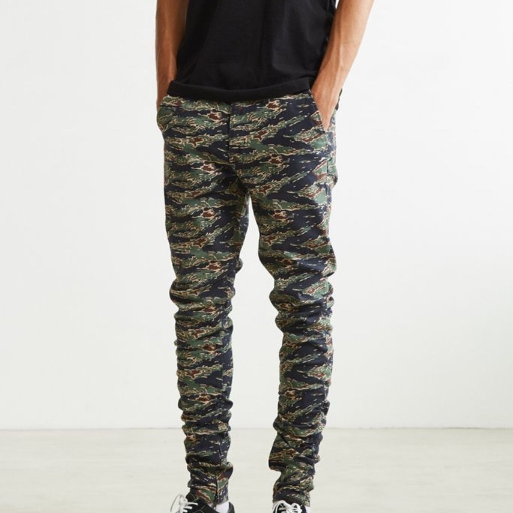 Cotton Urban Outfitters Tiger Camo Pants
